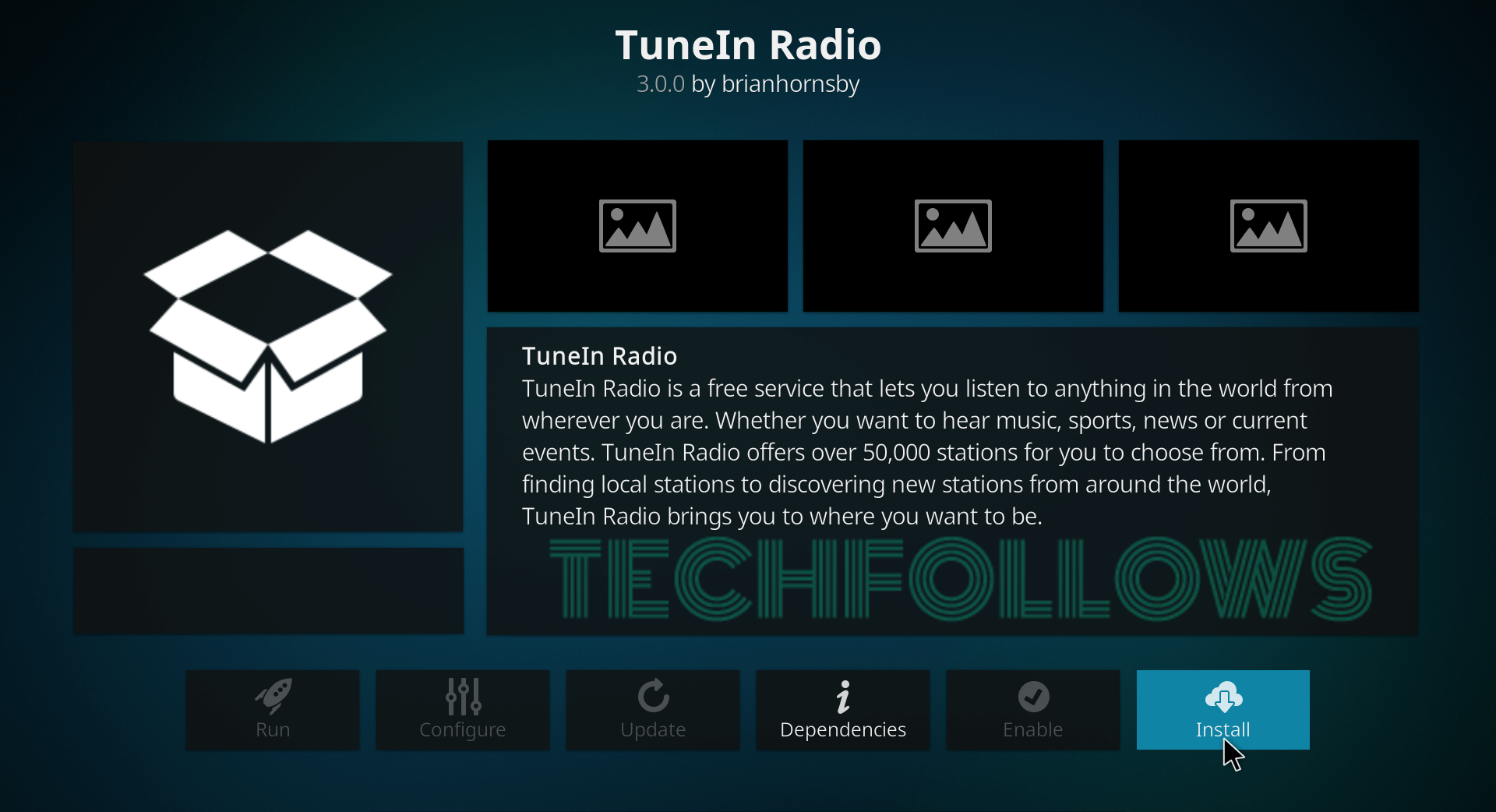 tunein radio repository