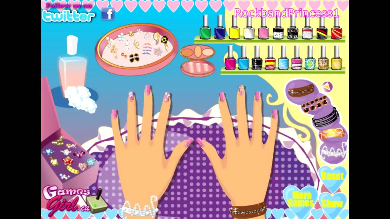 nail salon games online